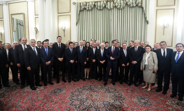 New government sworn in on Tuesday