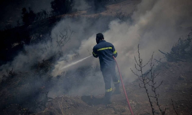 Φωτιά ΤΩΡΑ σε Εύβοια και Κεφαλονιά