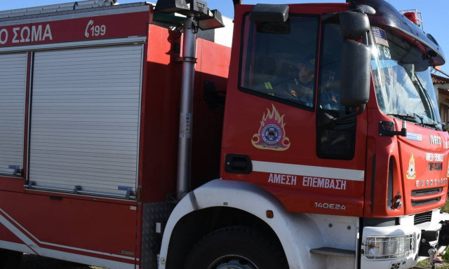 Κεφαλονιά: Υπό έλεγχο η φωτιά στα Προκοπάτα