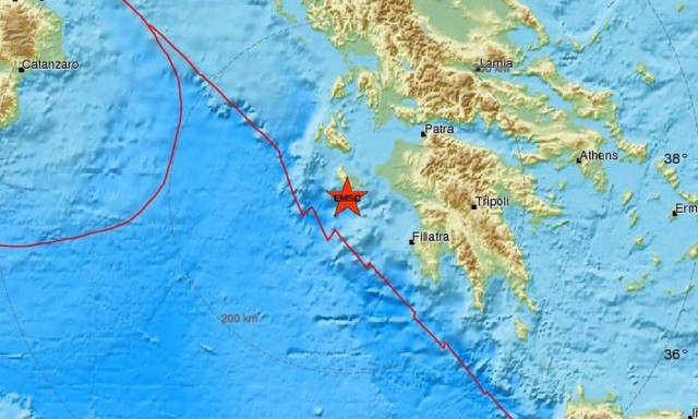 Σεισμός κοντά στη Ζάκυνθο (pics)