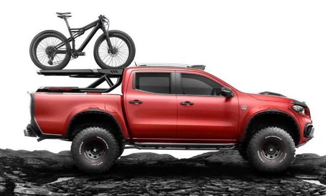 Την πιο εντυπωσιακή βάση ποδηλάτων θα τη δείτε στη Mercedes X-Class 