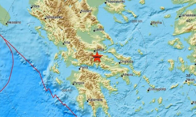 Σεισμός ΤΩΡΑ μεταξύ Αμφίκλειας και Λαμίας (pics)