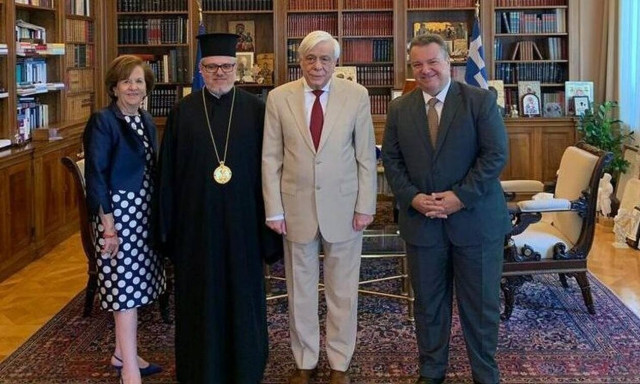 Επίσημη πρόσκληση στον Παυλόπουλο για τα θυρανοίξια του Ι.Ν των Αγίων Κωνσταντίνου και Ελένης