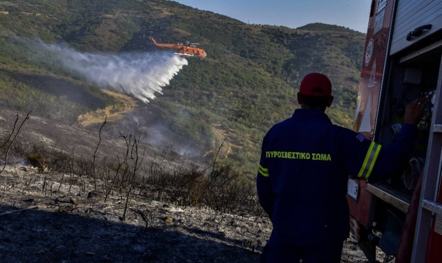Φωτιά ΤΩΡΑ στην Κέρκυρα