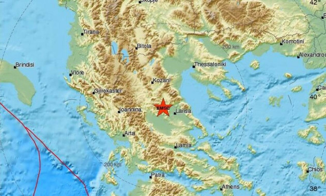 Σεισμός κοντά στη Λάρισα (pics)