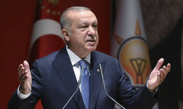 «Γαβγίζει» ο Ερντογάν: Δεν θα επιτρέψουμε εκβιασμούς και σαμποτάζ στην Κύπρο