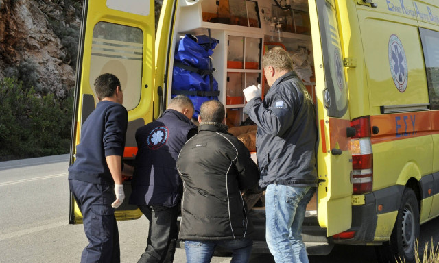 Τροχαίο στην Κρήτη: Οδηγός ΙΧ έχασε τον έλεγχο και έπεσε σε τοίχο