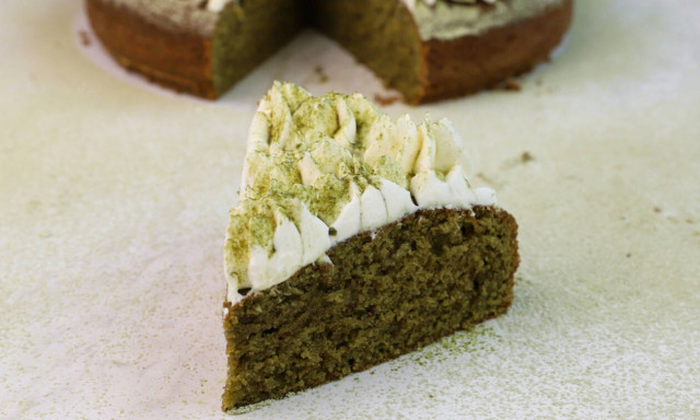 Η γλυκιά συνταγή για σήμερα είναι το... Κέικ με matcha