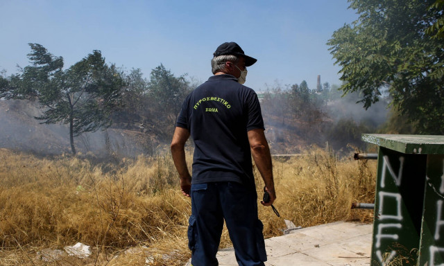 Αχαΐα:Φωτιά στην Άρλα 