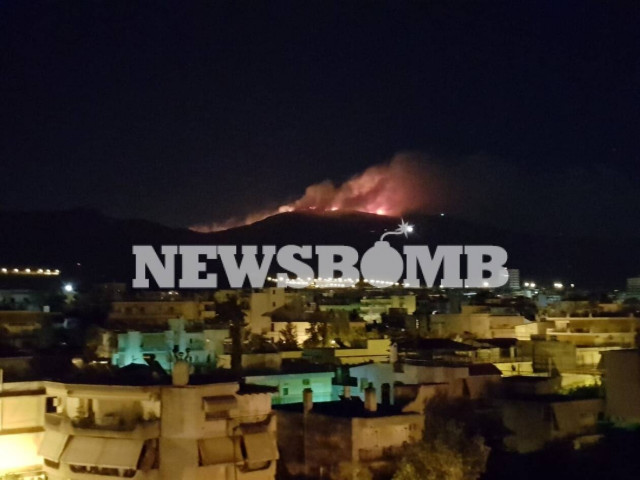 Φωτιά ΤΩΡΑ στην Αττική: Πυρκαγιά στην Παιανία - Στις φλόγες ο Υμηττός