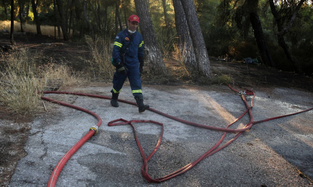 Κεφαλονιά: Τέθηκε υπό έλεγχο η φωτιά
