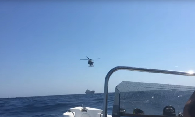 Εντυπωσιακή διάσωση 4 ανθρώπων μεταξύ Τζιας και Κύθνου με 7 μποφόρ 