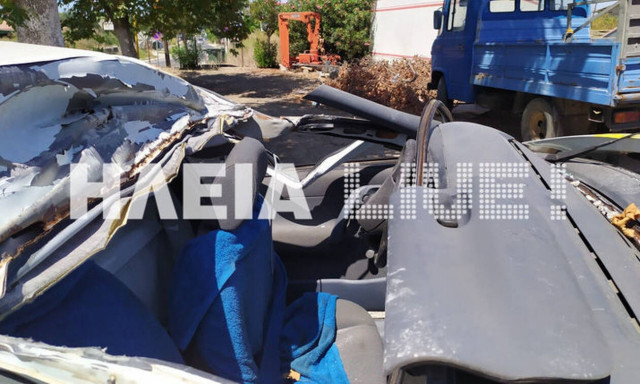 Ηλεία: Έκλεψε αυτοκίνητο, το διέλυσε και κατέληξε στην εντατική 