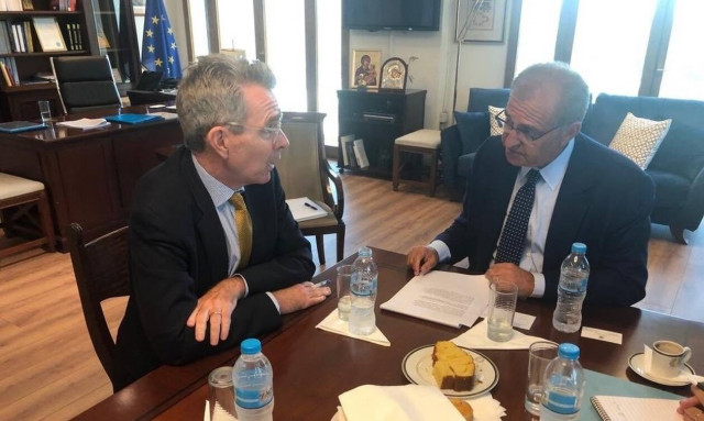 Στο ΥΠΕΞ ο Πάιατ: Ευκαιρία να ωφεληθούν Ελλάδα και ΗΠΑ