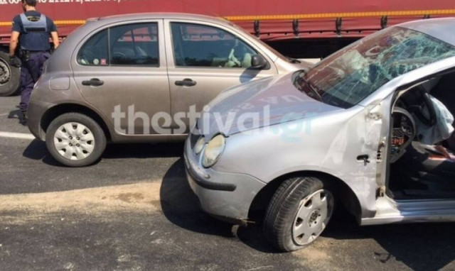 Σύγκρουση Ι.Χ. στην Εγνατία Οδό: Ένας άνδρας νεκρός - Δύο τραυματίες