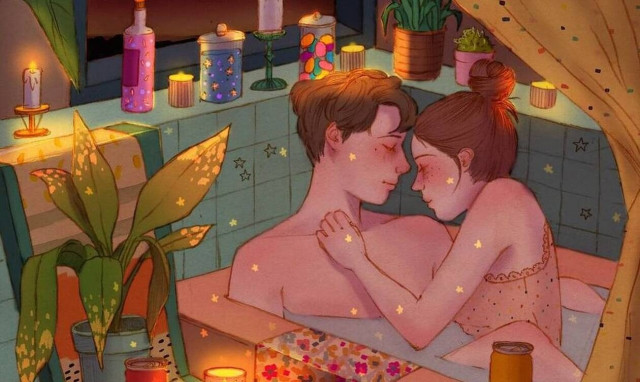 Η ζεστασιά της αγάπης μέσα από 35 σκίτσα (pics)