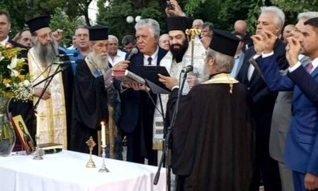 Ορκίστηκε Δήμαρχος Αγίας Παρασκευής ο Βασίλης Ζορμπάς