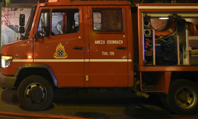 Φωτιά σε κτήριο στη Λεωφόρο Κηφισίας