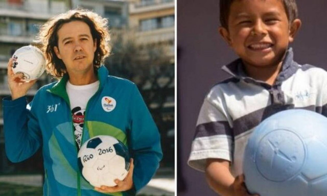 Αυτός είναι ο Έλληνας που φτιάχνει ειδικές μπάλες για τα τυφλά παιδιά!