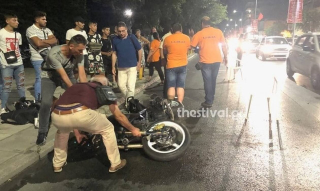 Τραγωδία στη Θεσσαλονίκη: Μοτοσυκλέτα παρέσυρε και σκότωσε 73χρονη - Στην εντατική και ο οδηγός