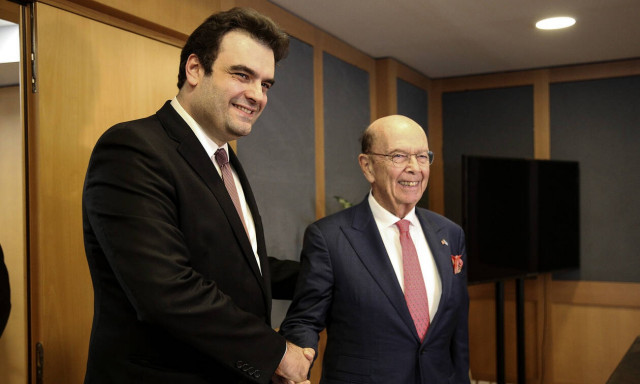Συνάντηση του υπουργού Ψηφιακής Διακυβέρνησης με τον υπουργό Εμπορείου των ΗΠΑ – Τι συζήτησαν