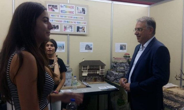 ΔΕΘ 2019: Τα περίπτερα της έκθεσης επισκέφτηκε ο Τάκης Θεοδωρικάκος