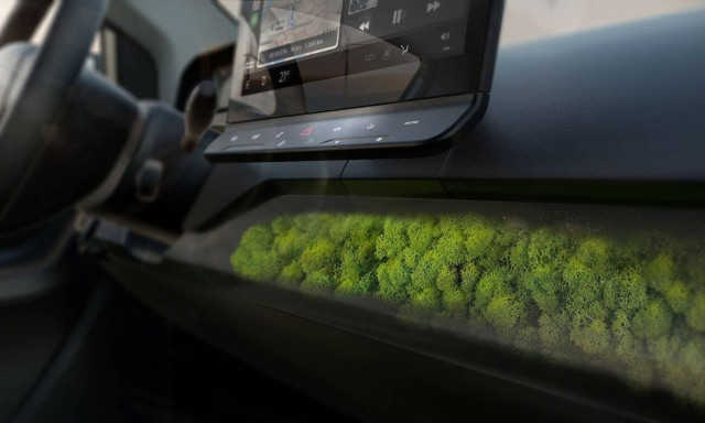 Ταμπλό με… γρασίδι που καθαρίζει τον αέρα