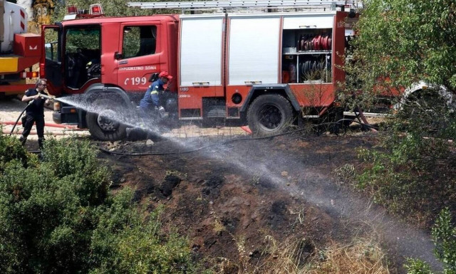 Φωτιά ΤΩΡΑ στον Αλμυρό Μαγνησίας