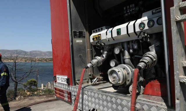 Φωτιά σε βιοτεχνία στη Χαλκίδα