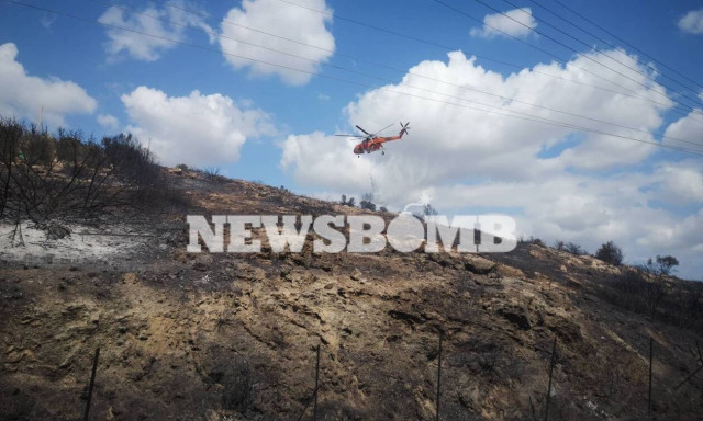 Φωτιά ΤΩΡΑ στο Λαγονήσι - Εκκενώνονται σπίτια
