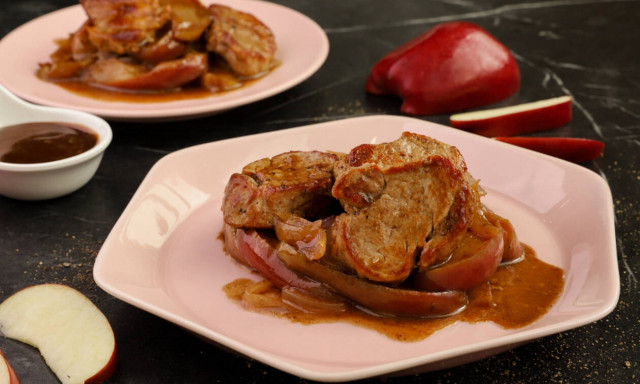 Η συνταγή της ημέρας: Ψαρονέφρι με μήλα και κρεμμύδια