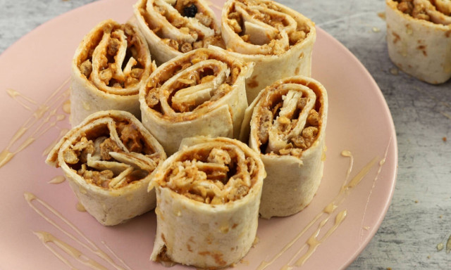 Η συνταγή της ημέρας: Ρολάκια με φυστικοβούτυρο