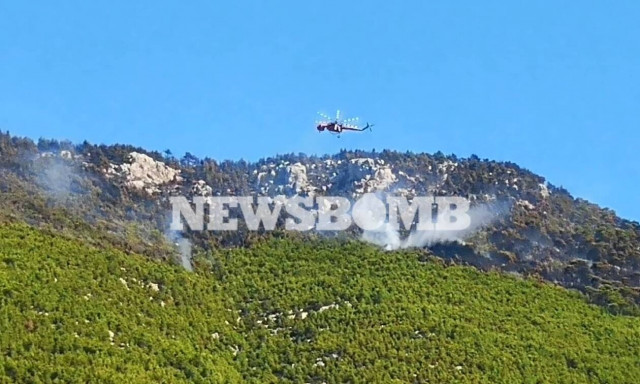 Φωτιά Λουτράκι: Σε ύφεση η μεγάλη πυρκαγιά - Στάχτη χιλιάδες στρέμματα δάσους (pics&vids)