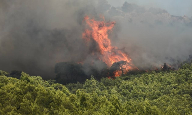 Φωτιά ΤΩΡΑ στη Ζάκυνθο: Ενισχύονται οι δυνάμεις στην πυρκαγιά στις Μαριές 