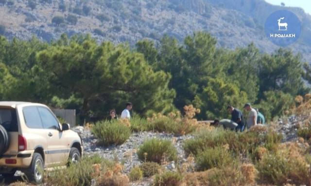 Θρίλερ στη Ρόδο με απανθρακωμένο πτώμα