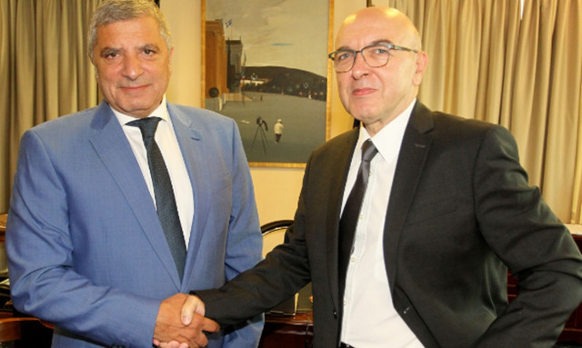 Συνάντηση του Περιφερειάρχη Αττικής με τον υφυπουργό Εξωτερικών