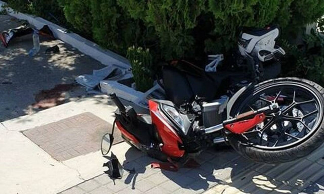 Ρέθυμνο: Σοβαρό τροχαίο με θύμα οδηγό μοτοσικλέτας (pics)