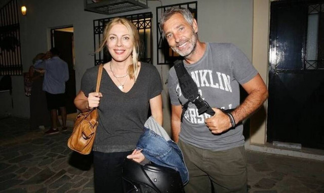 Ο Θοδωρής Αθερίδης σε μία σπάνια εξομολόγησή του για τον έρωτα και τη Σμαράγδα Καρύδη! (photos)