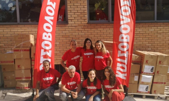 Η Κωτσόβολος γεμίζει για 7η συνεχόμενη χρονιά μία «Κιβωτό» με σχολικά είδη