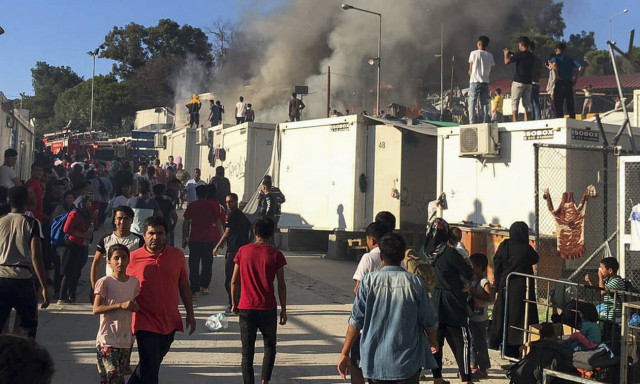 Μόρια: Καταγγελία - «βόμβα» για τη φωτιά στον καταυλισμό