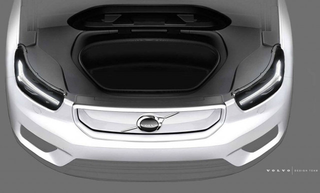 Το ηλεκτρικό Volvo XC40 θα έχει και εμπρός πορτ-μπαγκάζ
