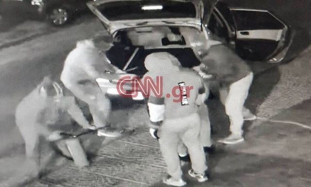 Καρέ – καρέ η δράση των ληστών των χρηματοκιβωτίων