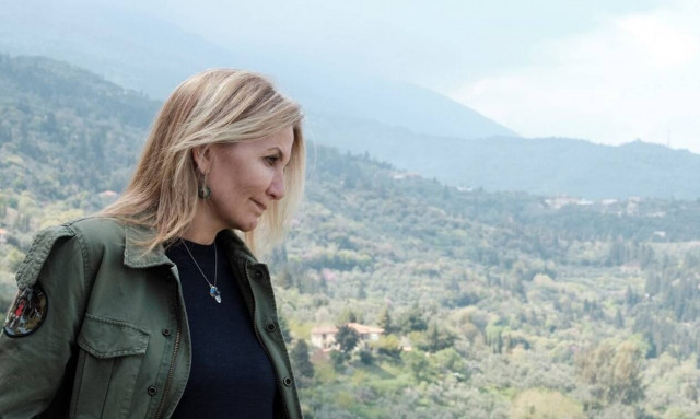 Εντυπωσίασε η Μαρέβα Μητσοτάκη στο Κάιρο! (pics)