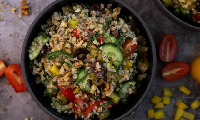 Η συνταγή της ημέρας: Σαλάτα με πλιγούρι