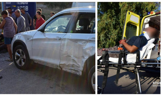 Τροχαίο – σοκ στο Ναύπλιο - Ένας τραυματίας (pics)