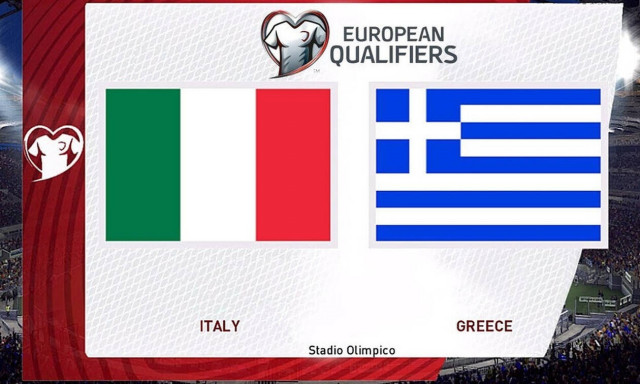 Ιταλία-Ελλάδα LIVE: Λεπτό προς λεπτό ο αγώνας στο Ολίμπικο 