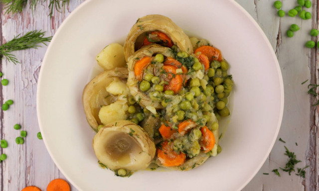 Η συνταγή της ημέρας: Αγκινάρες αλά πολίτα