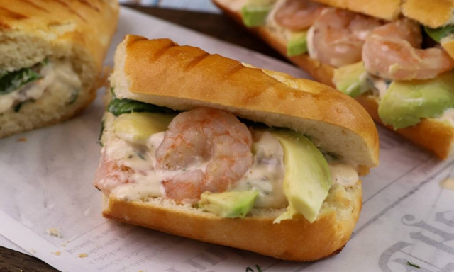 Η συνταγή της ημέρας: Sandwich με γαρίδες