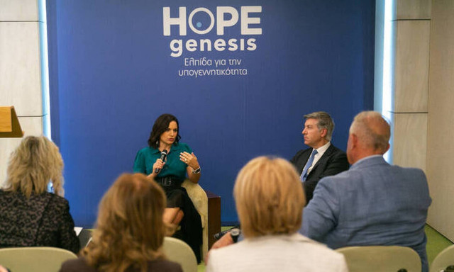 Η Όλγα Κεφαλογιάννη πρέσβης του ανθρωπιστικού έργου της HOPEgenesis