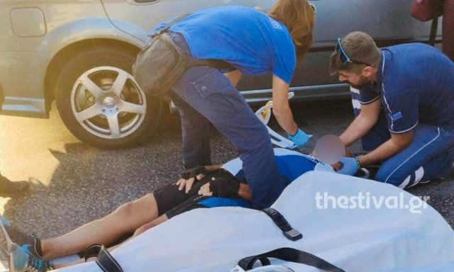 Θεσσαλονίκη: Ποδηλάτης παρασύρθηκε από Ι.Χ. μπροστά στο δημαρχείο 